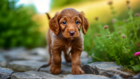 Cute Irish Doodle Poodle Mix Pup Cute Irish Doodle Poodle Mix Pup