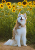 Pomsky Being Cute Pomsky Being Cute