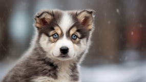 Cute Mini Huskydoodle Poodle Mix Pup Cute Mini Huskydoodle Poodle Mix Pup